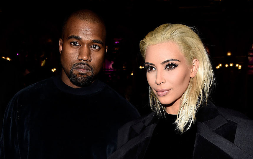 Ким Кардашьян и Канье Уэст. Фото Getty
