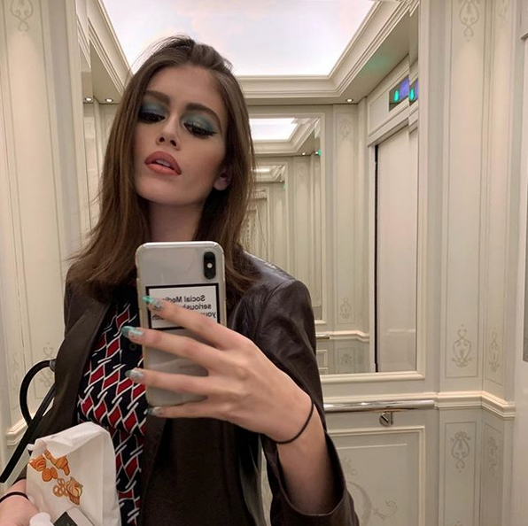 Кайя Гербер. Фото скриншот: instagram.com/kaiagerber/