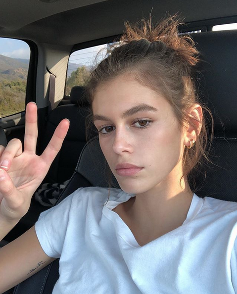 Кайя Гербер. Фото скриншот: instagram.com/kaiagerber/