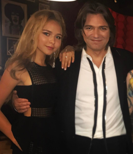 Дмитрий Маликов с дочерью Стефанией. Фото Instagram Стефании Маликовой.