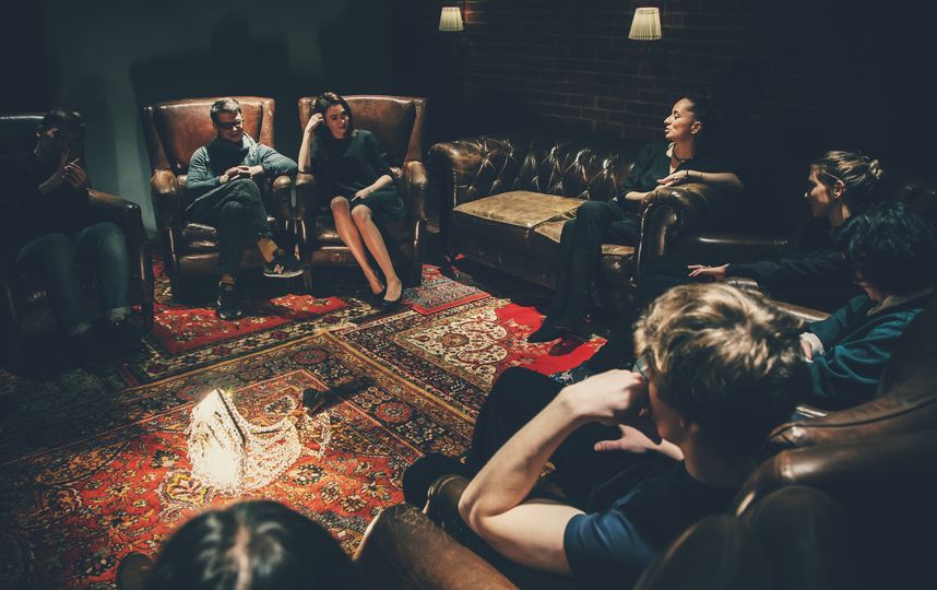 Гости на приеме у психотерапевта. Фото Предоставлено пресс-службой.