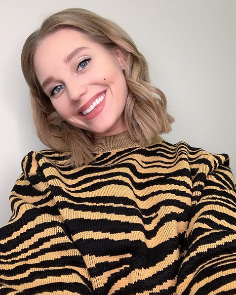 Кристина Асмус. Фото скриншот: instagram.com/asmuskristina/