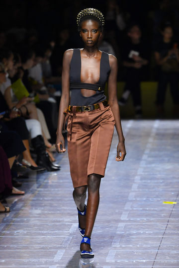 Показ Prada на Неделе моды в Милане. Фото AFP