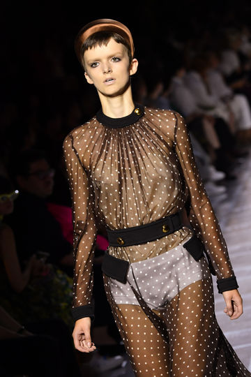 Показ Prada на Неделе моды в Милане. Фото AFP