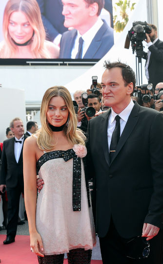 Марго Робби и Квентин Тарантино. Фото Getty