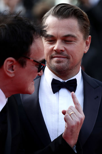 Квентин Тарантино и Леонардо Ди Каприо. Фото Getty