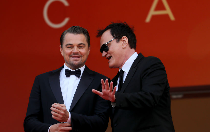 Леонардо Ди Каприо и Квентин Тарантино. Фото AFP