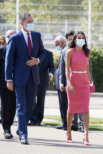 Король Испании Филипп VI с супругой Летицией. Фото Getty