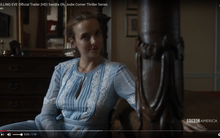 Кадр из сериала "Убивая Еву". Фото Скриншот Youtube