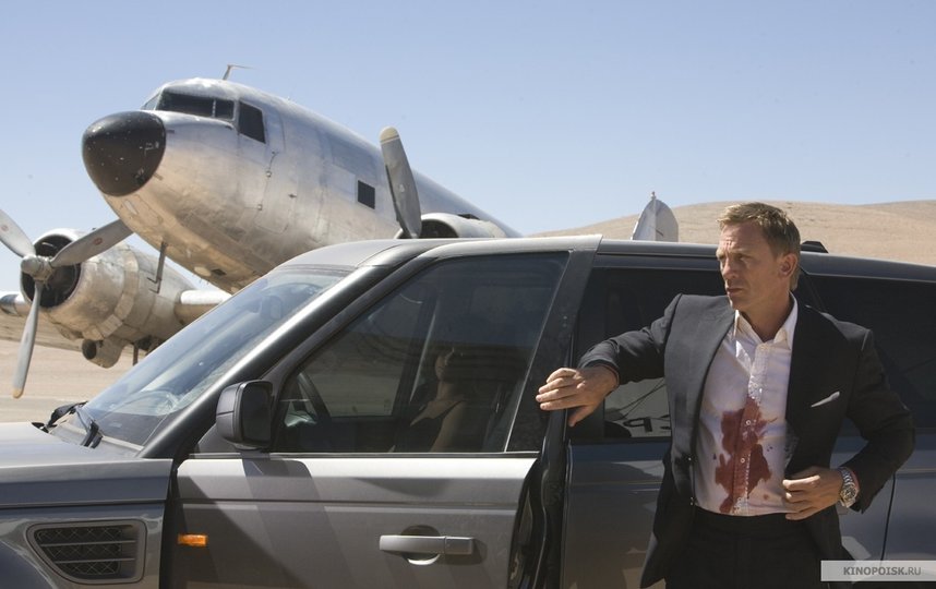 Кадр из фильма "Квант милосердия" (2008). Фото "BVSPR", kinopoisk.ru