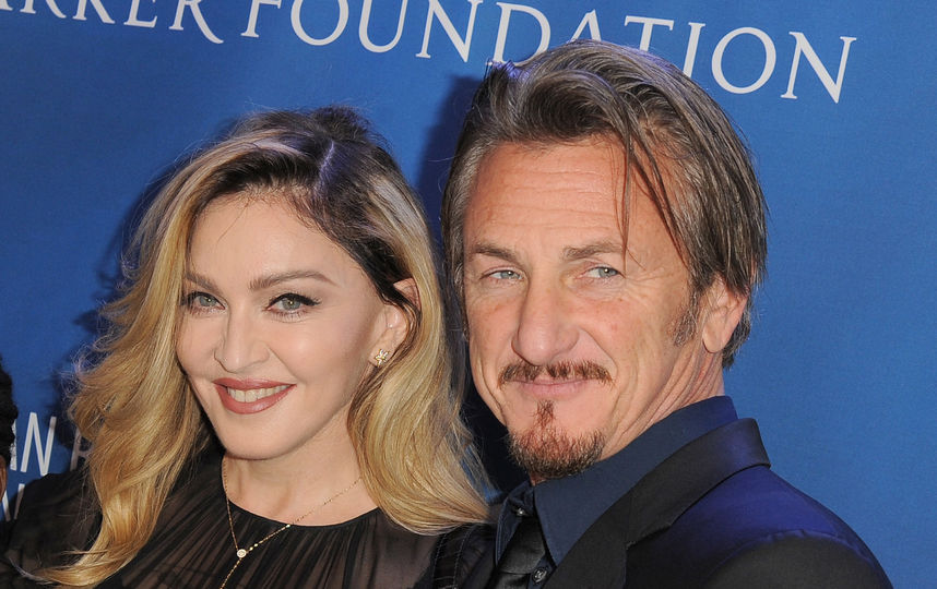 Мадонна с бывшим мужем актёром Шоном Пенном, 2016 год. Фото Getty
