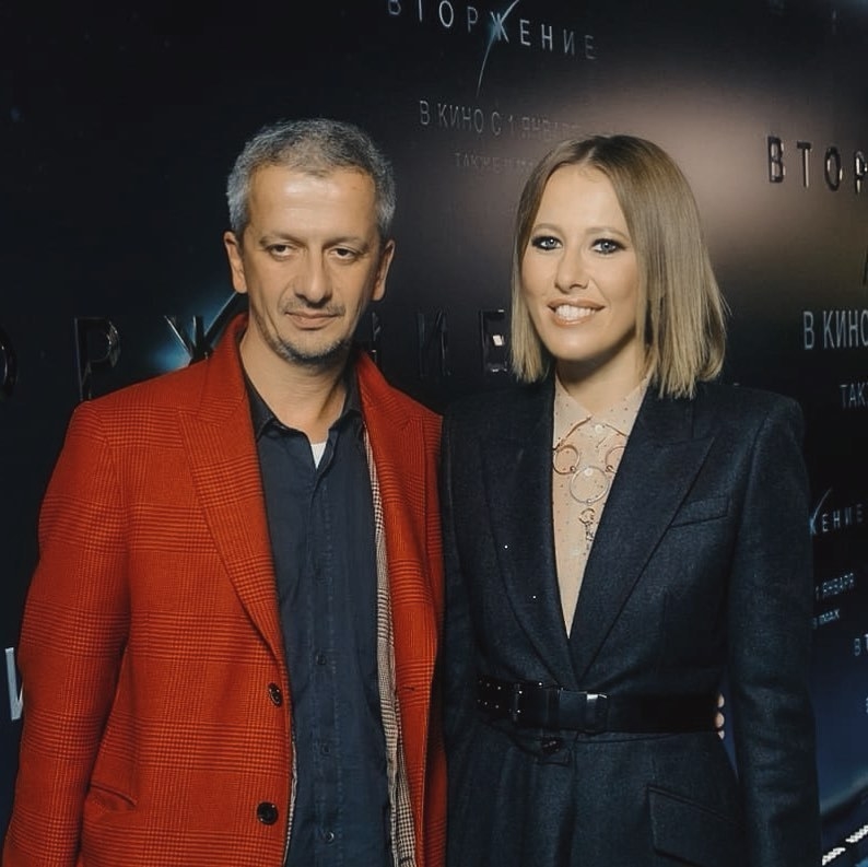 Ксения Собчак и Константин Богомолов. Фото instagram.com/konbog75.