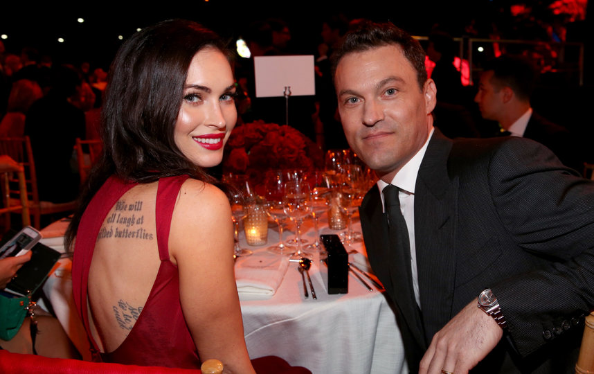 Меган Фокс с мужем Брайаном Остином Грином. Фото Getty