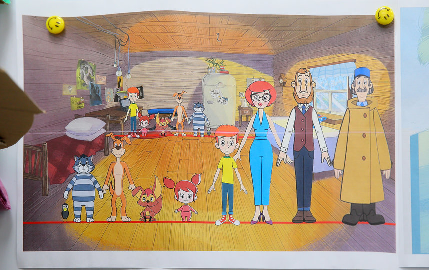 Студия «Союзмультфильм». Фото Василий Кузьмичёнок