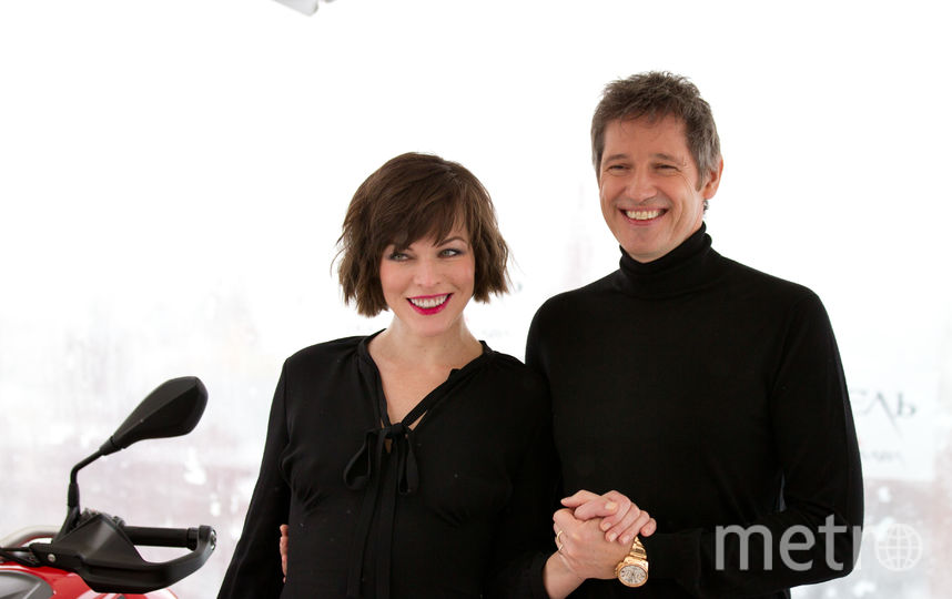 Милла Йовович с мужем Полом Андерсоном. Фото Василий Кузьмичёнок, "Metro"