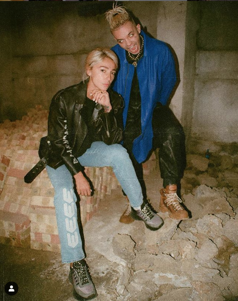 Настя Ивлеева и Элджей. Фото скриншот  instagram.com/nastyaivleeva/