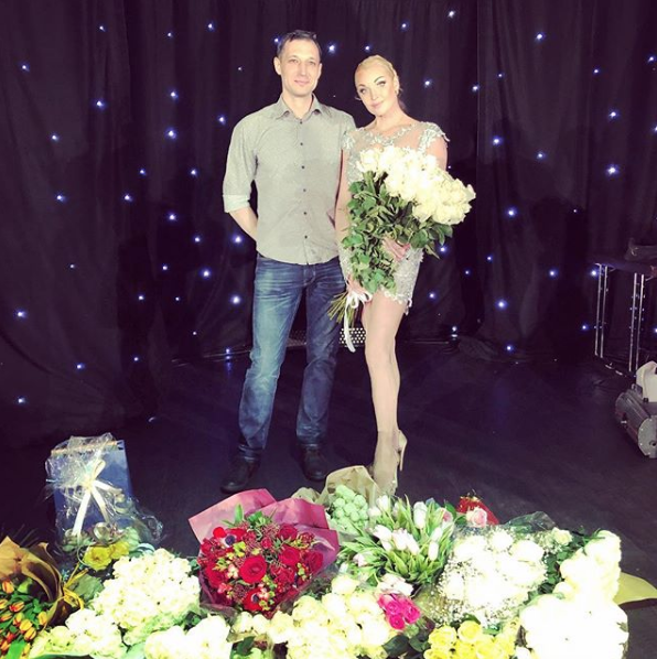 Анастасия Волочкова с Михаилом. Фото Скриншот Instagram: laginru