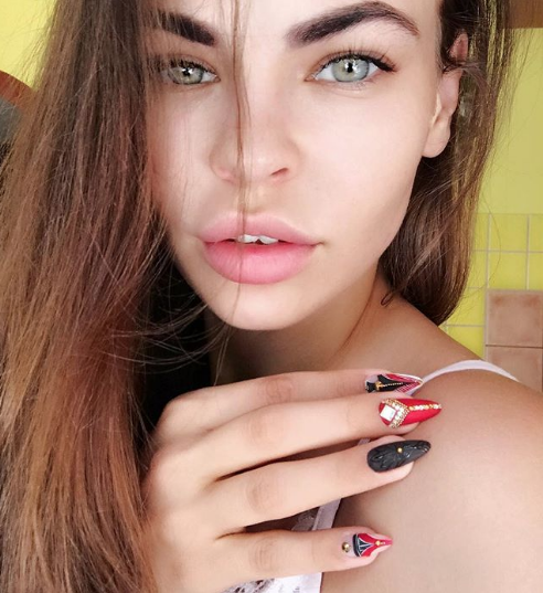 Модель Настя Рыбка. Фото https://www.instagram.com/nastya_rybka.ru/