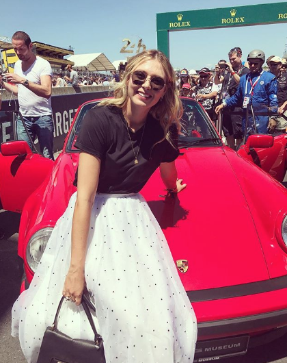 Российская теннисистка Мария Шарапова. Фото www.instagram.com/mariasharapova