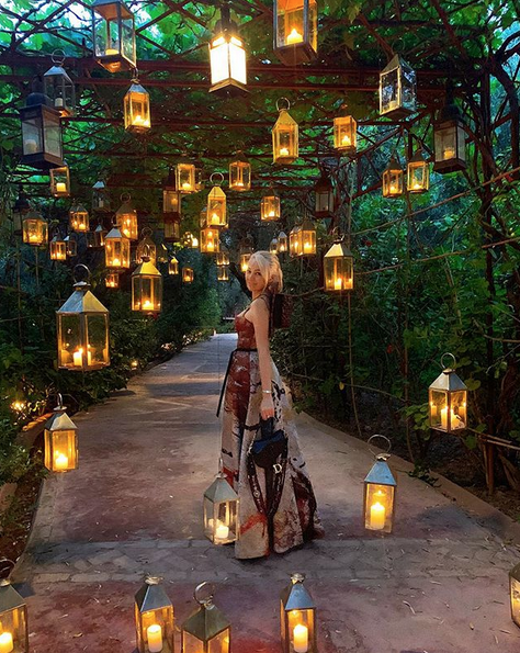 Яна Рудковская посетила Марокко. Фото скриншот: instagram.com/rudkovskayaofficial