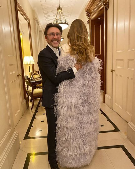 Сергей с женой Ольгой. Фото www.instagram.com/shnurovs/