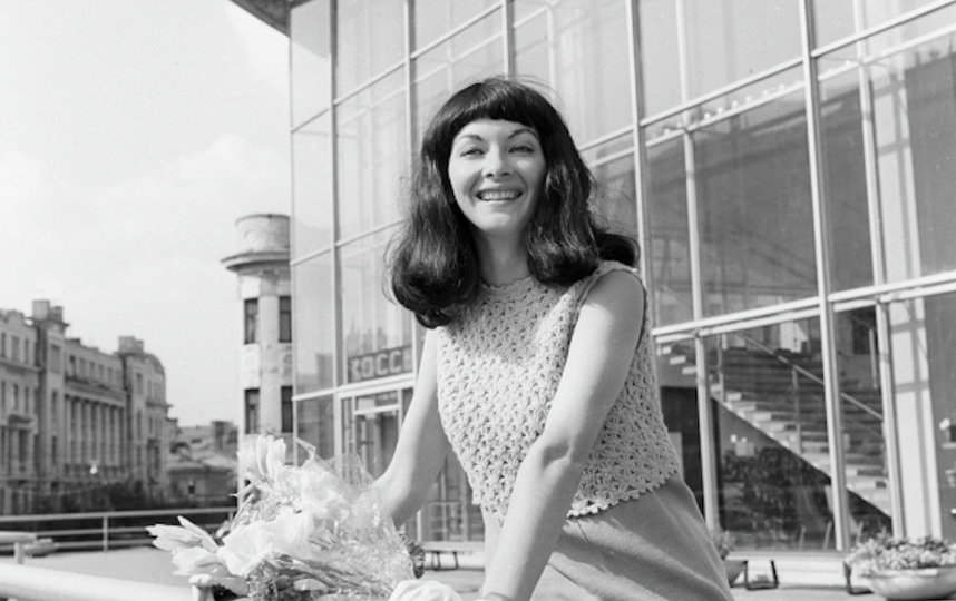 Барбара Брыльска на Московском международном кинофестивале в 1967 году. Фото РИА Новости