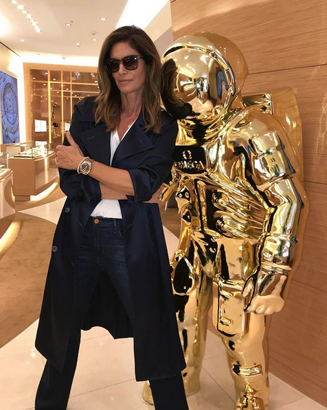 Синди Кроуфорд. Фото скриншот: instagram.com/cindycrawford/