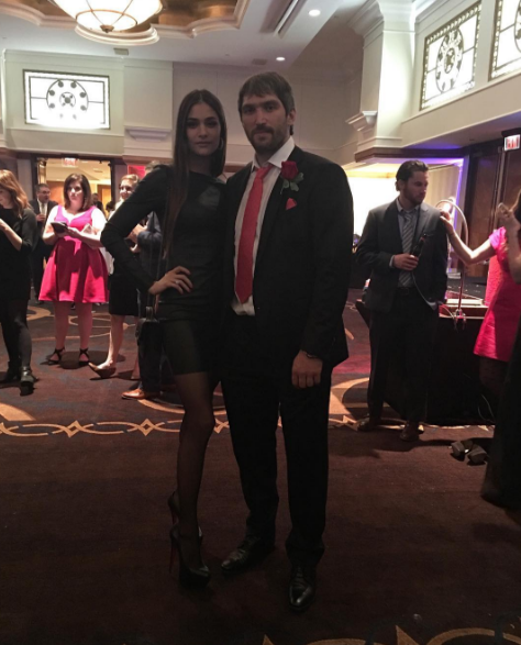 Анастасия Шубская и Александр Овечкин. Фото www.instagram.com/nastyashubskaya