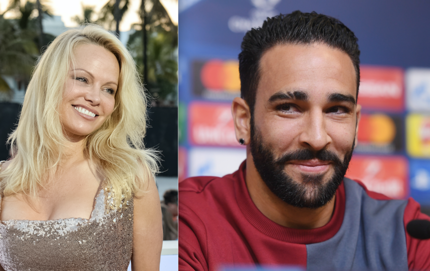 Памела Андерсон и Адил Рами. Фото Getty