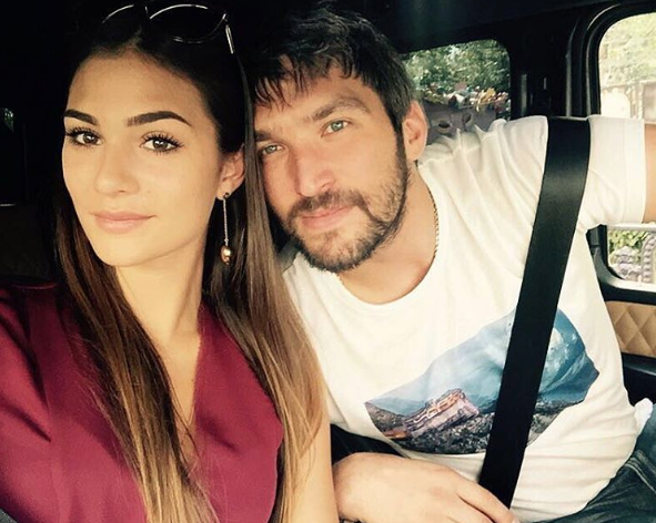 Анастасия Шубская и Александр Овечкин. Фото www.instagram.com/nastyashubskaya