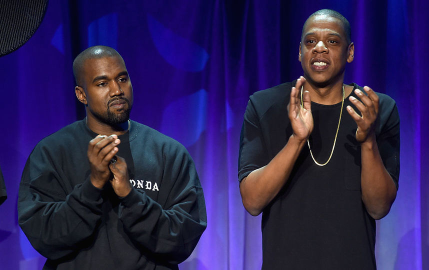 Jay-Z и Kanye West. Фото Getty