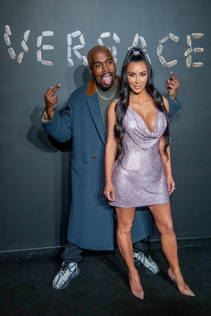 Kanye West и Ким Кардашьян. Фото Getty