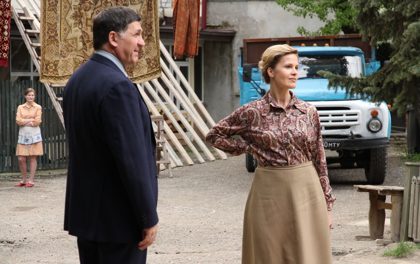 Съёмки сериала "Алекс Лютый". Фото НТВ