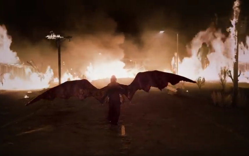 Кадр из клипа на песню "All The Good Girls Go To Hell". Фото скриншот: youtube.com/watch?v=-PZsSWwc9xA