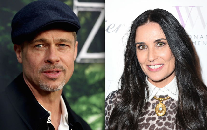 СМИ: У Брэда Питта и Деми Мур роман