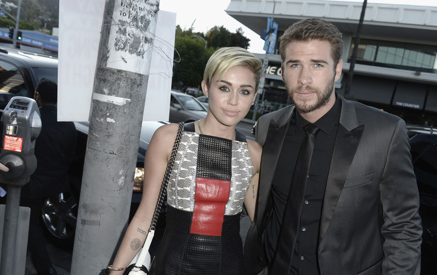 Майли Сайрус и Лиам Хемсворт. Фото Getty