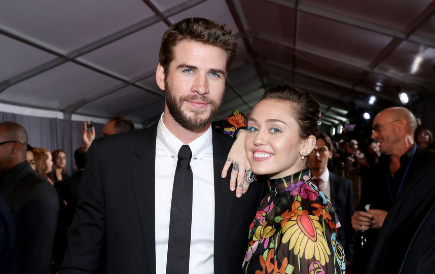 Майли Сайрус и Лиам Хемсворт. Фото Getty