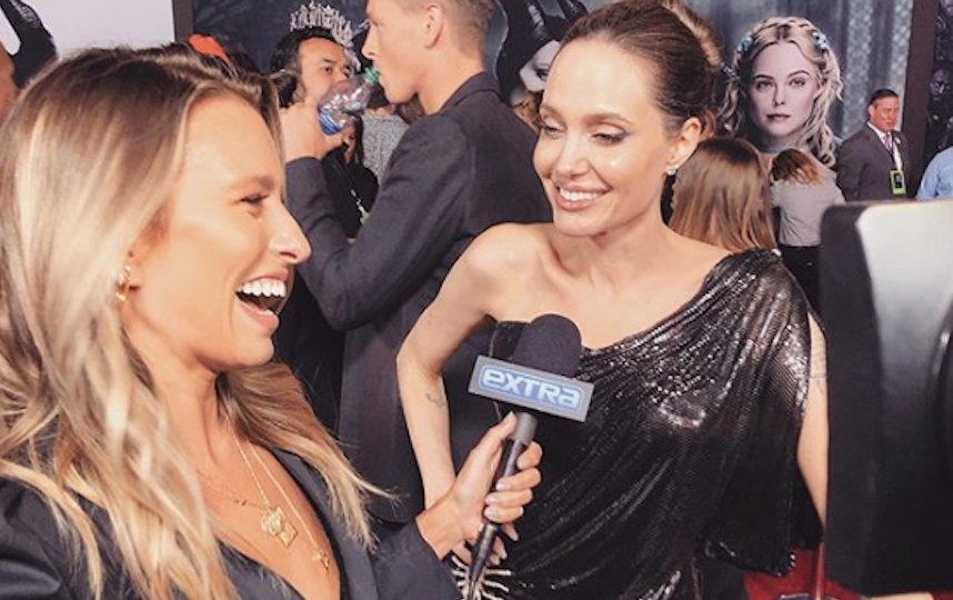 Рене Барг с Анджелиной Джоли. Фото Instagram @reneebargh