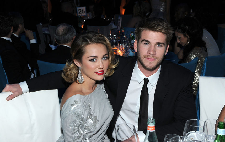 Майли Сайрус и Лиам Хемсворт. Фото Getty