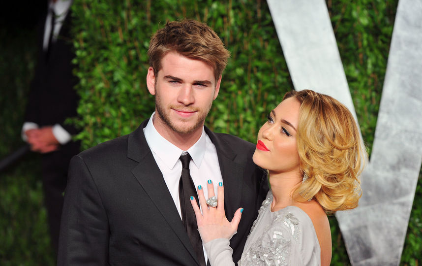 Майли Сайрус и Лиам Хемсворт. Фото Getty