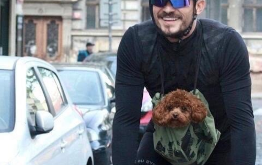 Орландо Блум часто брал Майти с собой в путешествия. Фото instagram @orlandobloom