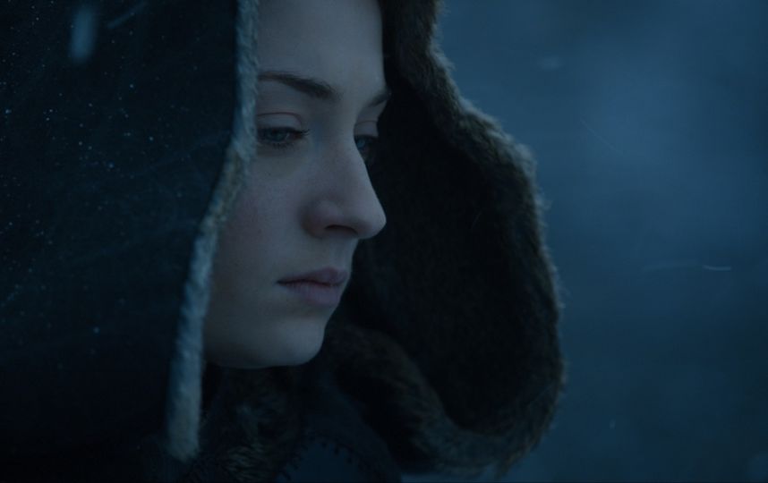 Санса Старк (Софи Тёрнер) в сериале "Игра престолов". Фото Кадр из сериала. HBO, kinopoisk.ru