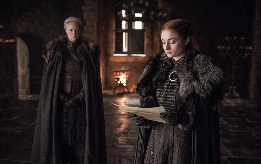 Санса Старк (Софи Тёрнер) в сериале "Игра престолов". Фото Кадр из сериала. HBO, kinopoisk.ru