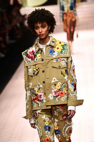 Показ Dolce&Gabbana в рамках Недели моды в Милане. Фото AFP