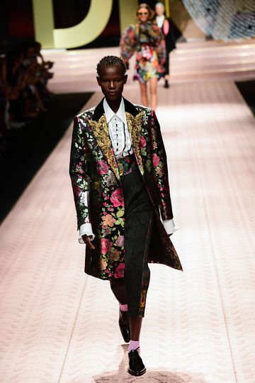 Показ Dolce&Gabbana в рамках Недели моды в Милане. Фото AFP