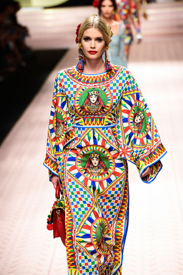 Показ Dolce&Gabbana в рамках Недели моды в Милане. Фото AFP