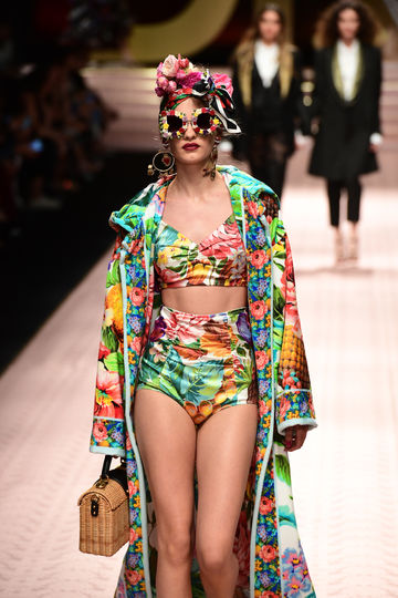 Показ Dolce&Gabbana в рамках Недели моды в Милане. Фото AFP