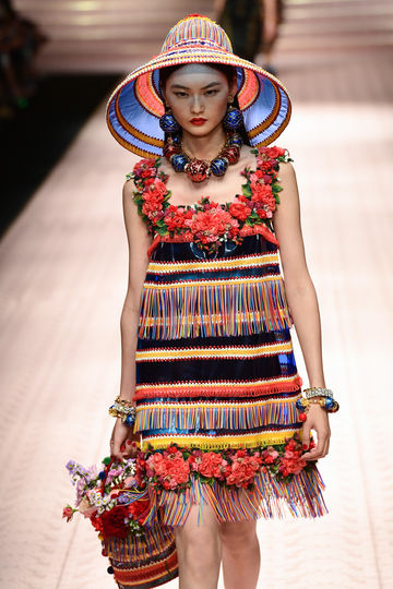 Показ Dolce&Gabbana в рамках Недели моды в Милане. Фото AFP