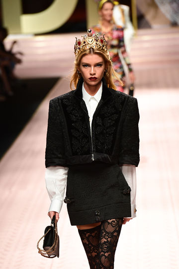 Показ Dolce&Gabbana в рамках Недели моды в Милане. Фото AFP