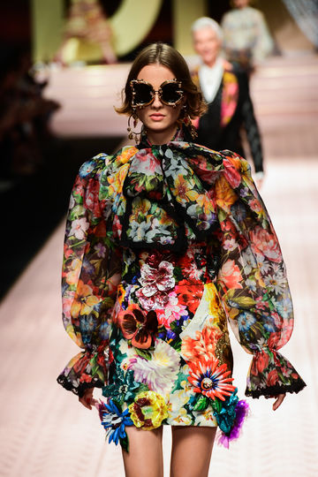 Показ Dolce&Gabbana в рамках Недели моды в Милане. Фото AFP